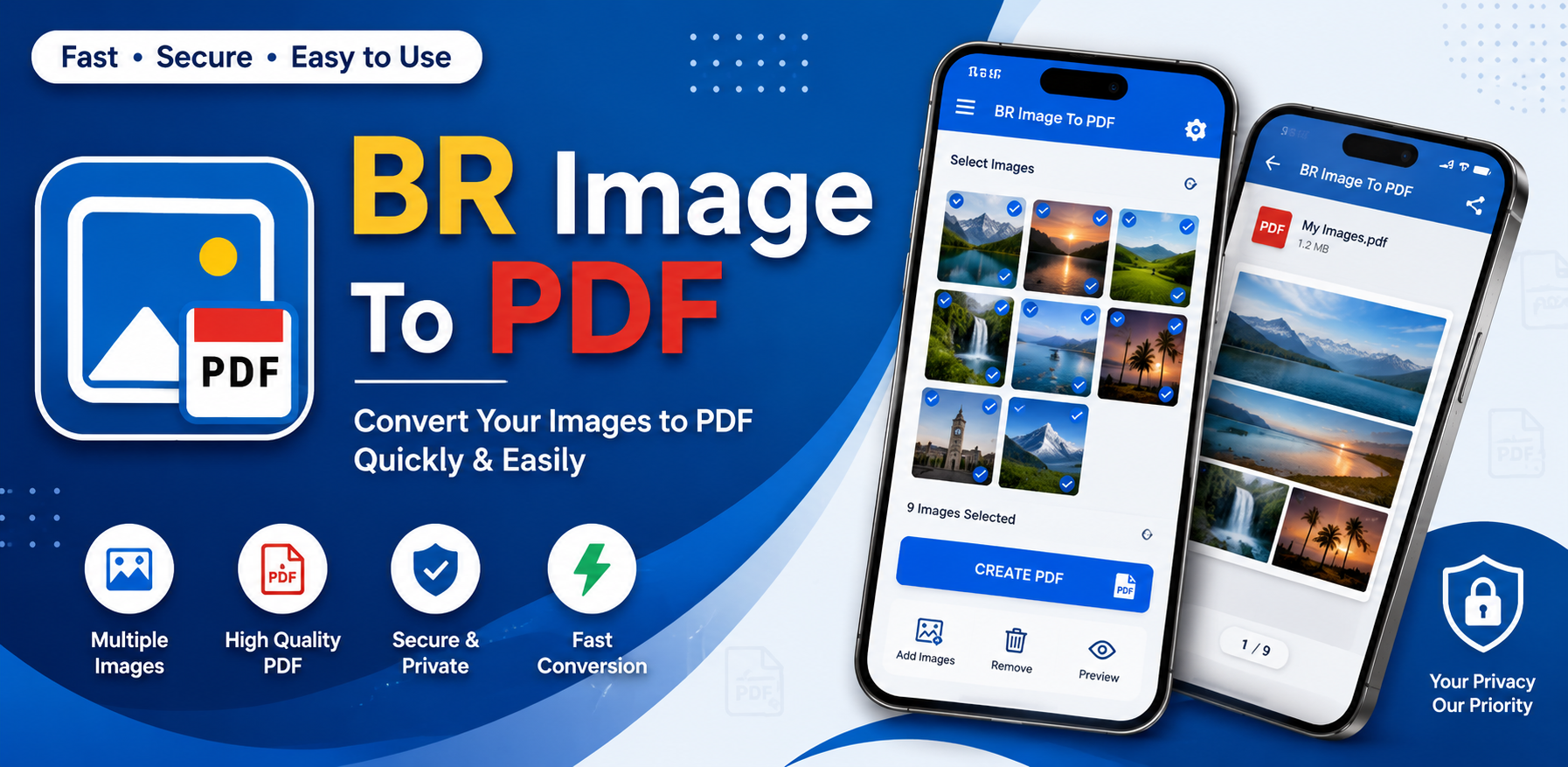 How BR Image to PDF Makes PDF Creation Fast, Simple & Completely Offline