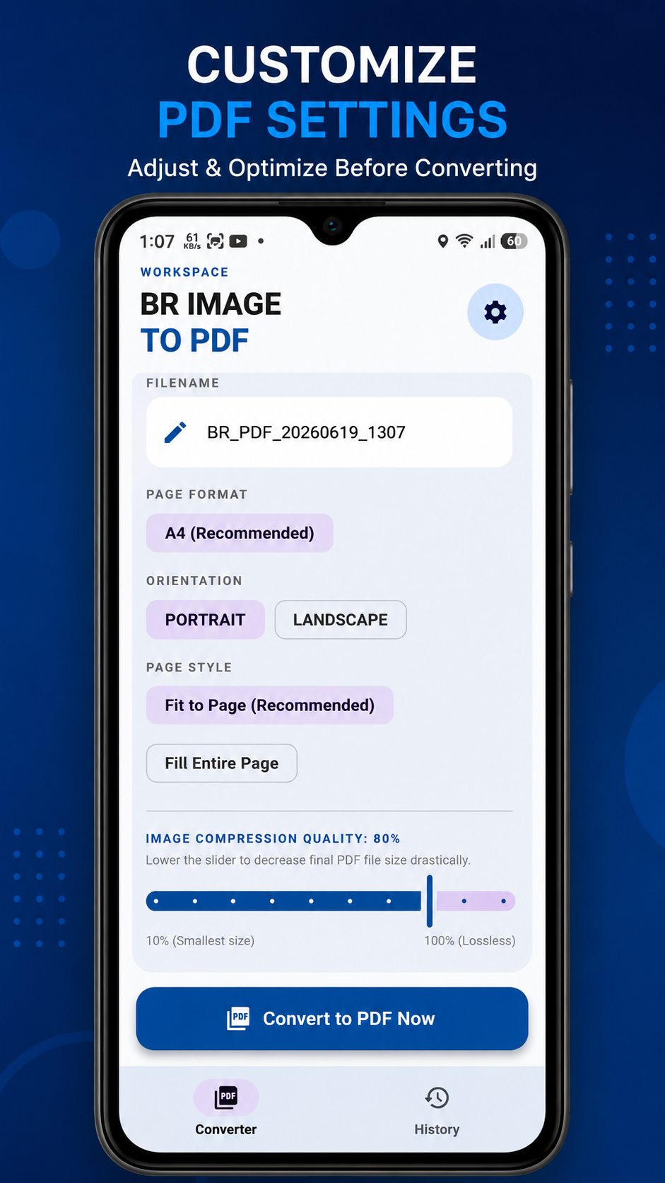 BR Image to PDF Screenshot 2