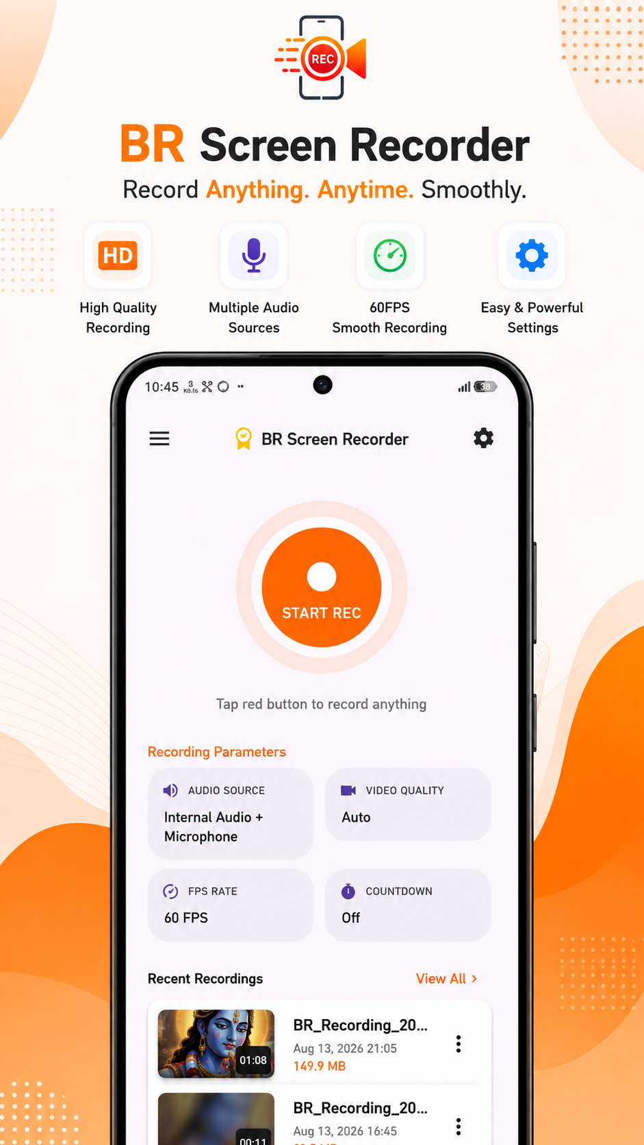 BR Screen Recorder Screenshot 4