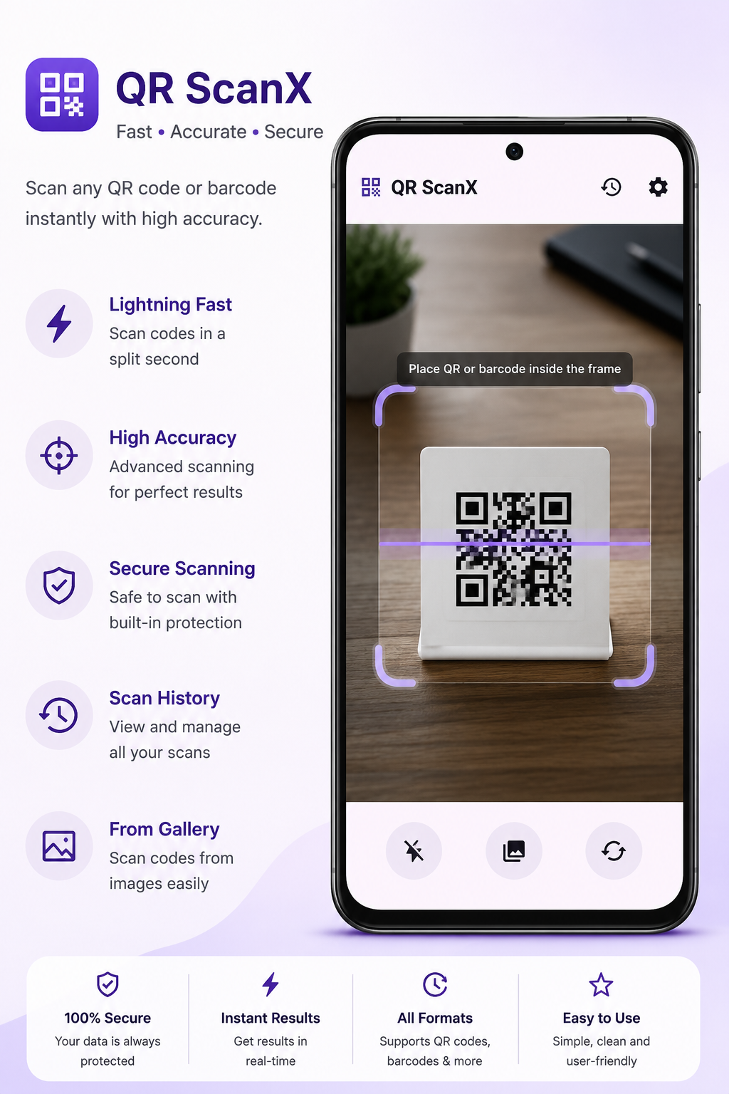 QR-ScanX Screen 2